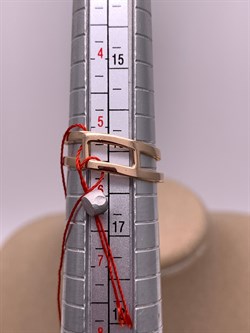 *Кольцо р.16,5 д.10 Бриллиант Белый Жемчуг цв Красное арт. 12530-110-585 вес 4,37 г - фото 311515 *Кольцо р.16,5 д.10 Бриллиант Белый Жемчуг цв Красное арт. 12530-110-585 вес 4,37 г - фото 311515