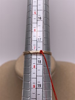 *Кольцо р.17,5 д.10 Бриллиант Белый Жемчуг цв Красное арт. 12529-110-602, вес 3,53 г - фото 311526 *Кольцо р.17,5 д.10 Бриллиант Белый Жемчуг цв Красное арт. 12529-110-602, вес 3,53 г - фото 311526