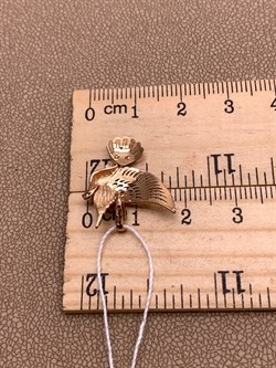*Подвеска Голубь цв Красное арт. 03-2640-00-000-1110-48-517 вес 1,34 г - фото 311640 *Подвеска Голубь цв Красное арт. 03-2640-00-000-1110-48-517 вес 1,34 г - фото 311640