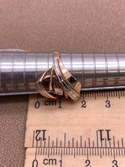 *Кольцо р.17 цв Красное арт. 01-5112-00-000-1110-04-942 вес 3,28 г - фото 311680