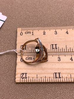 *Кольцо р.17 цв Красное арт. 01-5112-00-000-1110-04-942 вес 3,28 г - фото 311688