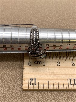 *Кольцо р.17,5 Голубой Топаз Романовы арт. 01-1813/00ТБ-00-485 вес 3,33 г - фото 311876