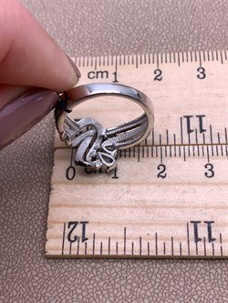 *Кольцо р.17 Голубой Топаз Романовы арт. 01-1813/00ТБ-00-788 вес 3 г - фото 311892