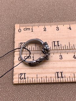 *Кольцо р.17 Голубой Топаз Романовы арт. 01-1813/00ТБ-00-788 вес 3 г - фото 311894