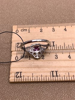 *Кольцо р.18,5 Аметист Романовы арт. 01-1819/00АМ-00-334 вес 2,67 г - фото 312042 *Кольцо р.18,5 Аметист Романовы арт. 01-1819/00АМ-00-334 вес 2,67 г - фото 312042