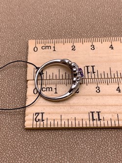 *Кольцо р.18,5 Аметист Романовы арт. 01-1819/00АМ-00-334 вес 2,67 г - фото 312044 *Кольцо р.18,5 Аметист Романовы арт. 01-1819/00АМ-00-334 вес 2,67 г - фото 312044