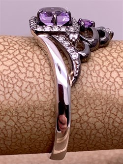 *Кольцо р.18 Аметист Романовы арт. 01-1819/00АМ-00-036 вес 3,04 г - фото 312049 *Кольцо р.18 Аметист Романовы арт. 01-1819/00АМ-00-036 вес 3,04 г - фото 312049