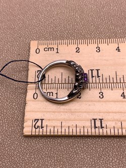 *Кольцо р.17,5 Аметист Романовы арт. 01-1819/00АМ-00-515 вес 3,05 г - фото 312064 *Кольцо р.17,5 Аметист Романовы арт. 01-1819/00АМ-00-515 вес 3,05 г - фото 312064