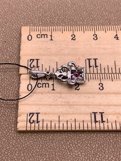 *Подвеска Аметист Аметист Романовы арт. 03-1819/00АМ-00-166 вес 1,27 г - фото 312070 *Подвеска Аметист Аметист Романовы арт. 03-1819/00АМ-00-166 вес 1,27 г - фото 312070