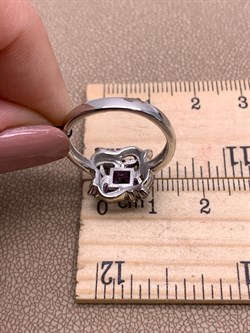 *Кольцо р.17,5 Аметист Романовы арт. 01-2023/00АМ-00-735 вес 3,8 г - фото 312137