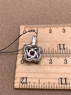 *Подвеска Аметист Романовы арт. 03-2023/00АМ-00-889 вес 2,07 г - фото 312150 *Подвеска Аметист Романовы арт. 03-2023/00АМ-00-889 вес 2,07 г - фото 312150