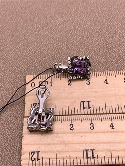 *Серьги Аметист Романовы арт. 02-2023/00АМ-00-834 вес 5,16 г - фото 312171 *Серьги Аметист Романовы арт. 02-2023/00АМ-00-834 вес 5,16 г - фото 312171