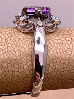 *Кольцо р.17,5 Аметист Романовы арт. 01-2024/00АМ-00-511 вес 3,52 г - фото 312187 *Кольцо р.17,5 Аметист Романовы арт. 01-2024/00АМ-00-511 вес 3,52 г - фото 312187