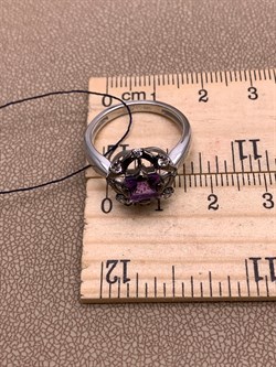 *Кольцо р.17,5 Аметист Романовы арт. 01-2024/00АМ-00-511 вес 3,52 г - фото 312191 *Кольцо р.17,5 Аметист Романовы арт. 01-2024/00АМ-00-511 вес 3,52 г - фото 312191