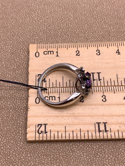 *Кольцо р.17,5 Аметист Романовы арт. 01-2024/00АМ-00-511 вес 3,52 г - фото 312192 *Кольцо р.17,5 Аметист Романовы арт. 01-2024/00АМ-00-511 вес 3,52 г - фото 312192