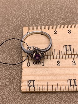 *Кольцо р.19 Аметист Романовы арт. 01-2027/00АМ-00-067 вес 2,77 г - фото 312227