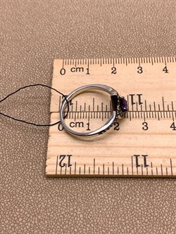 *Кольцо р.19 Аметист Романовы арт. 01-2027/00АМ-00-067 вес 2,77 г - фото 312228