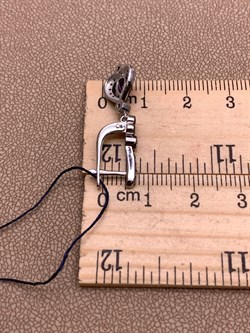 *Серьги Аметист Романовы арт. 02-2027/00АМ-00-704 вес 4,33 г - фото 312259