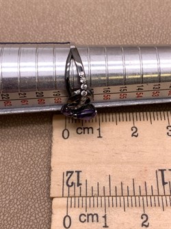 *Кольцо р.18,5 Аметист Романовы арт. 01-2029/00АМ-00-081 вес 2,5 г - фото 312263 *Кольцо р.18,5 Аметист Романовы арт. 01-2029/00АМ-00-081 вес 2,5 г - фото 312263