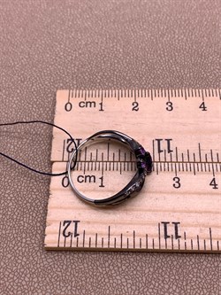 *Кольцо р.18,5 Аметист Романовы арт. 01-2029/00АМ-00-081 вес 2,5 г - фото 312271 *Кольцо р.18,5 Аметист Романовы арт. 01-2029/00АМ-00-081 вес 2,5 г - фото 312271