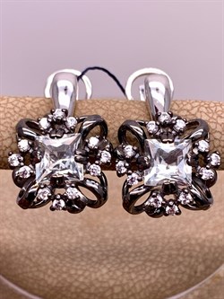 *Серьги Празиолит Романовы арт. 02-2022/00ЗА-00-974 вес 6,1 г - фото 312315 *Серьги Празиолит Романовы арт. 02-2022/00ЗА-00-974 вес 6,1 г - фото 312315