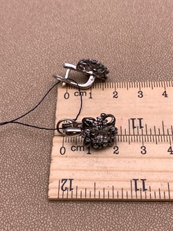 *Серьги Празиолит Романовы арт. 02-2022/00ЗА-00-974 вес 6,1 г - фото 312319 *Серьги Празиолит Романовы арт. 02-2022/00ЗА-00-974 вес 6,1 г - фото 312319