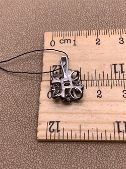 *Подвеска Празиолит Романовы арт. 03-2022/000П-00-000 вес 2,23 г - фото 312334