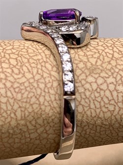 *Кольцо р.17,5 Аметист Романовы арт. 01-2027/00АМ-00-667 вес 2,7 г - фото 312346 *Кольцо р.17,5 Аметист Романовы арт. 01-2027/00АМ-00-667 вес 2,7 г - фото 312346