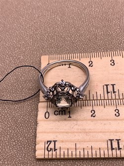 *Кольцо р.20 Празиолит Романовы арт. 01-1820/000П-00-022 вес 4,28 г - фото 312360 *Кольцо р.20 Празиолит Романовы арт. 01-1820/000П-00-022 вес 4,28 г - фото 312360