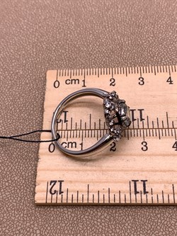 *Кольцо р.20 Празиолит Романовы арт. 01-1820/000П-00-022 вес 4,28 г - фото 312361 *Кольцо р.20 Празиолит Романовы арт. 01-1820/000П-00-022 вес 4,28 г - фото 312361