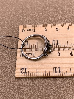 *Кольцо р.19,5 Празиолит Романовы арт. 01-2021/000П-00-964 вес 2,93 г - фото 312401 *Кольцо р.19,5 Празиолит Романовы арт. 01-2021/000П-00-964 вес 2,93 г - фото 312401