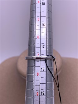 *Кольцо р.17,5 Празиолит Романовы арт. 01-2021/000П-00-940 вес 3,03 г - фото 312404