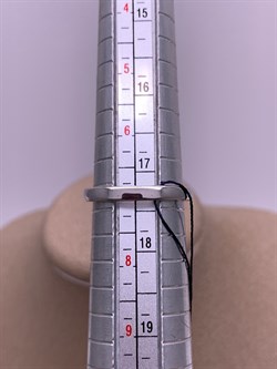 *Кольцо р.17,5 Зеленый Агат Романовы арт. 01-2023/00АГ-00-704 вес 3,93 г - фото 312421