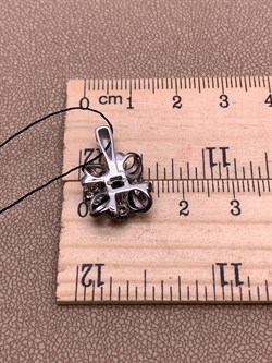 *Подвеска Зеленый Агат Романовы арт. 03-2022/00АГ-00-929 вес 2,44 г - фото 312463 *Подвеска Зеленый Агат Романовы арт. 03-2022/00АГ-00-929 вес 2,44 г - фото 312463