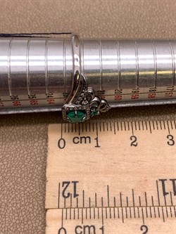 *Кольцо р.20 Зеленый Агат Романовы арт. 01-1819/00АГ-00-029 вес 3,11 г - фото 312466 *Кольцо р.20 Зеленый Агат Романовы арт. 01-1819/00АГ-00-029 вес 3,11 г - фото 312466