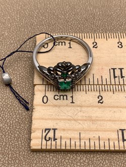 *Кольцо р.20 Зеленый Агат Романовы арт. 01-1819/00АГ-00-029 вес 3,11 г - фото 312473 *Кольцо р.20 Зеленый Агат Романовы арт. 01-1819/00АГ-00-029 вес 3,11 г - фото 312473