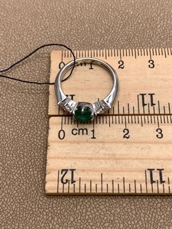 *Кольцо р.17 Зеленый Агат арт. 01-1928/00АГ-00-388 вес 2,36 г - фото 312614 *Кольцо р.17 Зеленый Агат арт. 01-1928/00АГ-00-388 вес 2,36 г - фото 312614