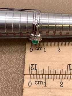 *Кольцо р.18,5 Зеленый Агат арт. 01-1053/00АГ-00-047 вес 3,21 г - фото 312658 *Кольцо р.18,5 Зеленый Агат арт. 01-1053/00АГ-00-047 вес 3,21 г - фото 312658