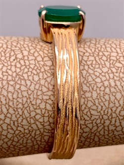 *Кольцо р.19 Зеленый Агат арт. 01-2084/00АГ-06-073 вес 4 г - фото 312678 *Кольцо р.19 Зеленый Агат арт. 01-2084/00АГ-06-073 вес 4 г - фото 312678