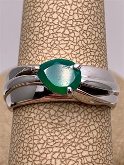 *Кольцо р.19 Зеленый Агат арт. 01-2041/00АГ-00-379 вес 4,28 г - фото 312696 *Кольцо р.19 Зеленый Агат арт. 01-2041/00АГ-00-379 вес 4,28 г - фото 312696