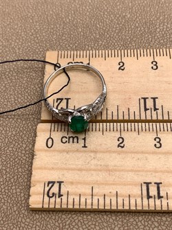 *Кольцо р.17 Зеленый Агат арт. 01-0269/00АГ-00-036 вес 1,81 г - фото 312752 *Кольцо р.17 Зеленый Агат арт. 01-0269/00АГ-00-036 вес 1,81 г - фото 312752