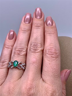 *Кольцо р.17 Зеленый Агат арт. 01-1003/00АГ-00-961 вес 2,6 г - фото 312760 *Кольцо р.17 Зеленый Агат арт. 01-1003/00АГ-00-961 вес 2,6 г - фото 312760