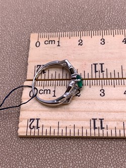 *Кольцо р.17 Зеленый Агат арт. 01-1003/00АГ-00-961 вес 2,6 г - фото 312763 *Кольцо р.17 Зеленый Агат арт. 01-1003/00АГ-00-961 вес 2,6 г - фото 312763