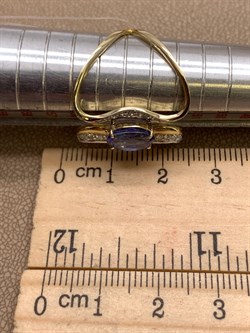 *Кольцо р.17,5 Танзанит цв Лимонное арт. 1-106-925-31-315 вес 4,4 г - фото 312775 *Кольцо р.17,5 Танзанит цв Лимонное арт. 1-106-925-31-315 вес 4,4 г - фото 312775