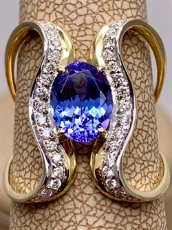 *Кольцо р.17,5 Танзанит цв Лимонное арт. 1-106-925-31-315 вес 4,4 г - фото 312781 *Кольцо р.17,5 Танзанит цв Лимонное арт. 1-106-925-31-315 вес 4,4 г - фото 312781