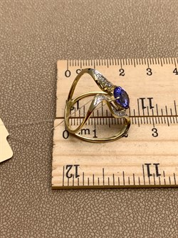 *Кольцо р.17,5 Танзанит цв Лимонное арт. 1-106-925-31-315 вес 4,4 г - фото 312786 *Кольцо р.17,5 Танзанит цв Лимонное арт. 1-106-925-31-315 вес 4,4 г - фото 312786