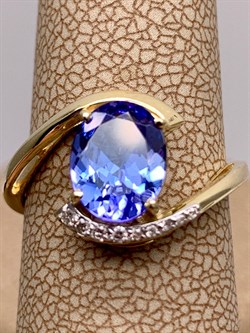 *Кольцо р.17 Танзанит цв Лимонное арт. 1-106-743-31-115 вес 2,72 г - фото 312794 *Кольцо р.17 Танзанит цв Лимонное арт. 1-106-743-31-115 вес 2,72 г - фото 312794