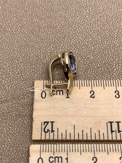 *Серьги Танзанит цв Лимонное арт. 2-106-723-31-932 вес 5,22 г - фото 312806 *Серьги Танзанит цв Лимонное арт. 2-106-723-31-932 вес 5,22 г - фото 312806