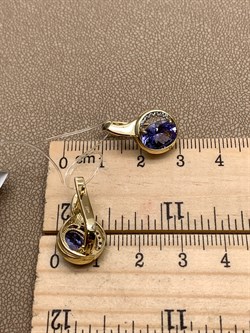*Серьги Танзанит цв Лимонное арт. 2-106-723-31-932 вес 5,22 г - фото 312807 *Серьги Танзанит цв Лимонное арт. 2-106-723-31-932 вес 5,22 г - фото 312807