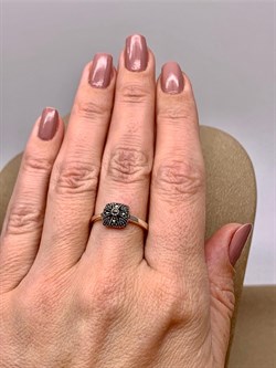 *Кольцо р.17,5 Марказит арт HR505-519 Вес 2,54 г - фото 312882